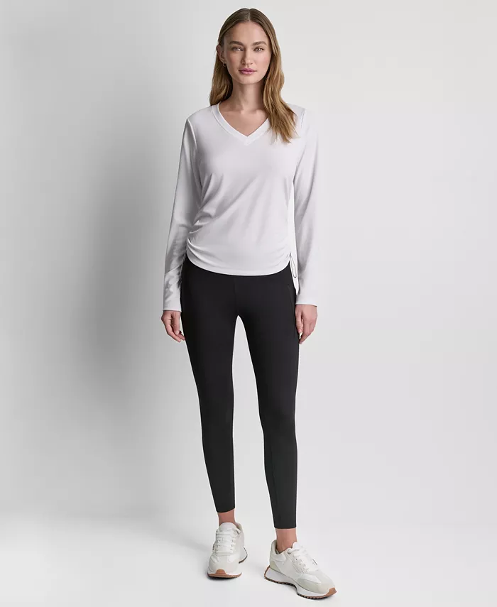 Women's Long-Sleeve Ruched Tech Top - thumbnail 7