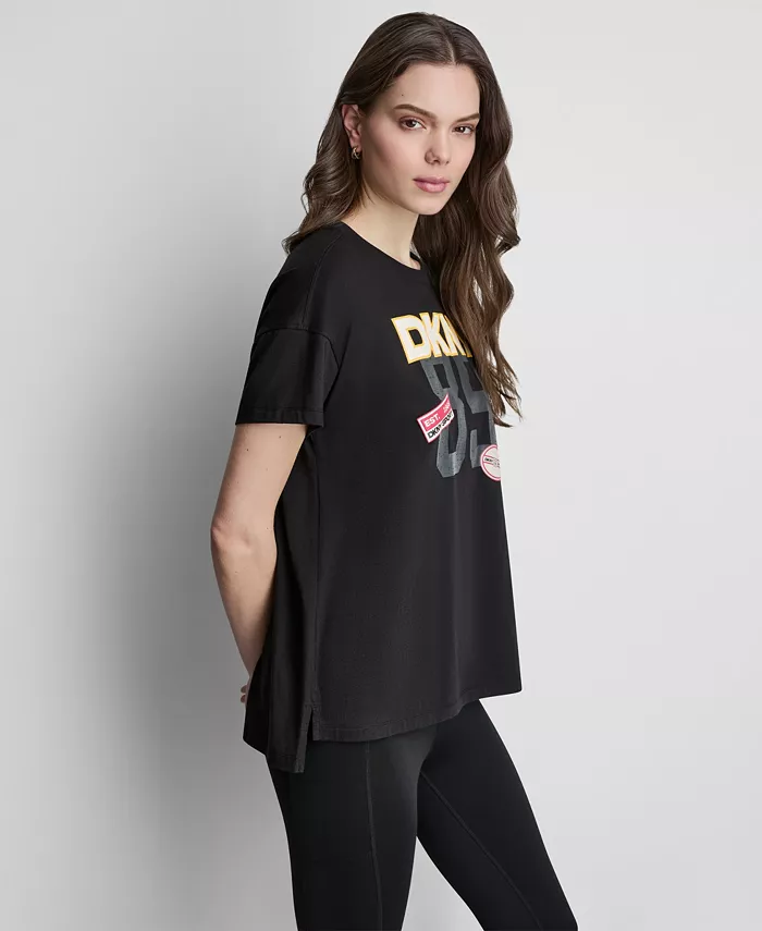Women's Campus Patch Crewneck T-Shirt - thumbnail 10