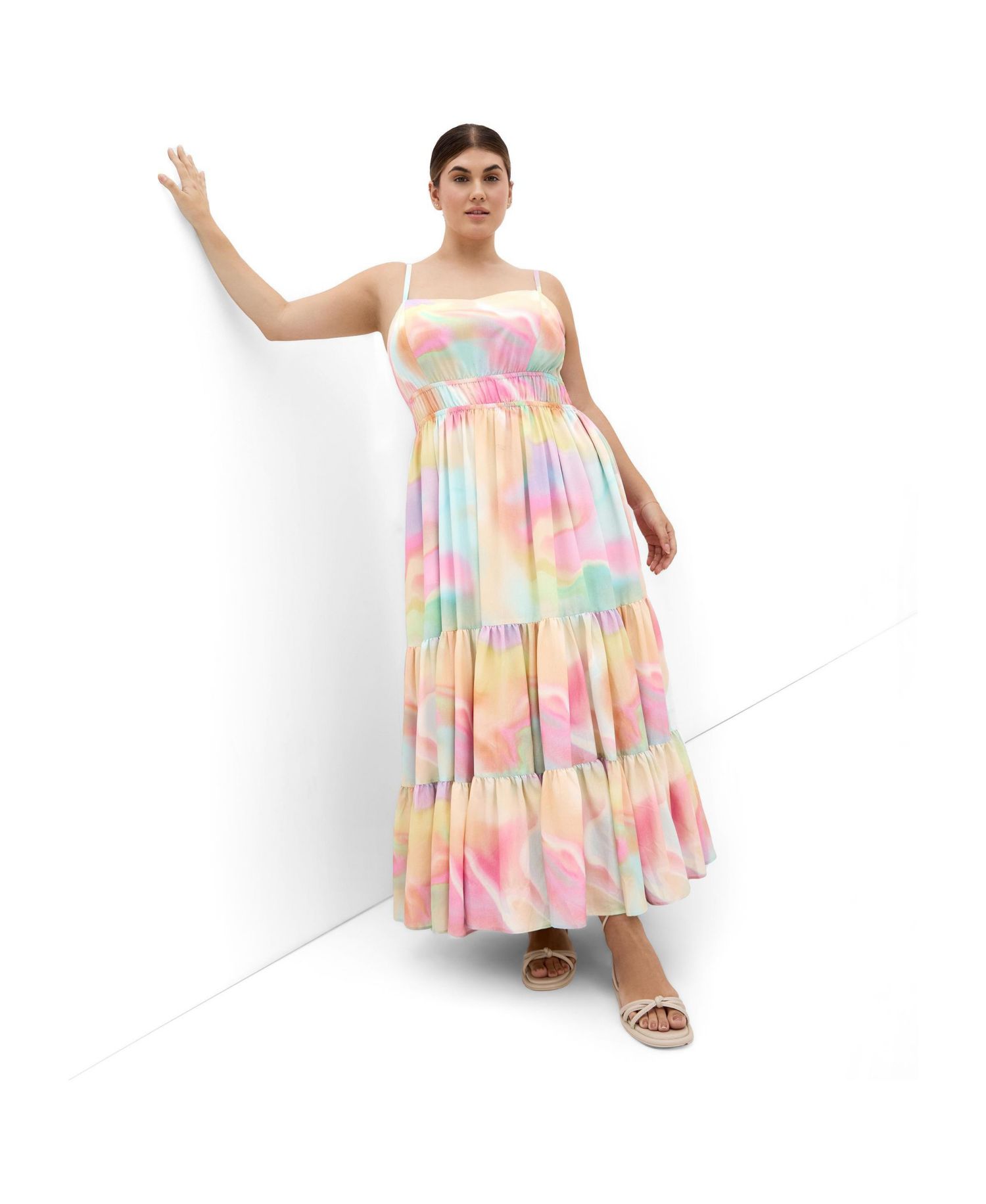 Women's Kalea Swirl Print Maxi Dress