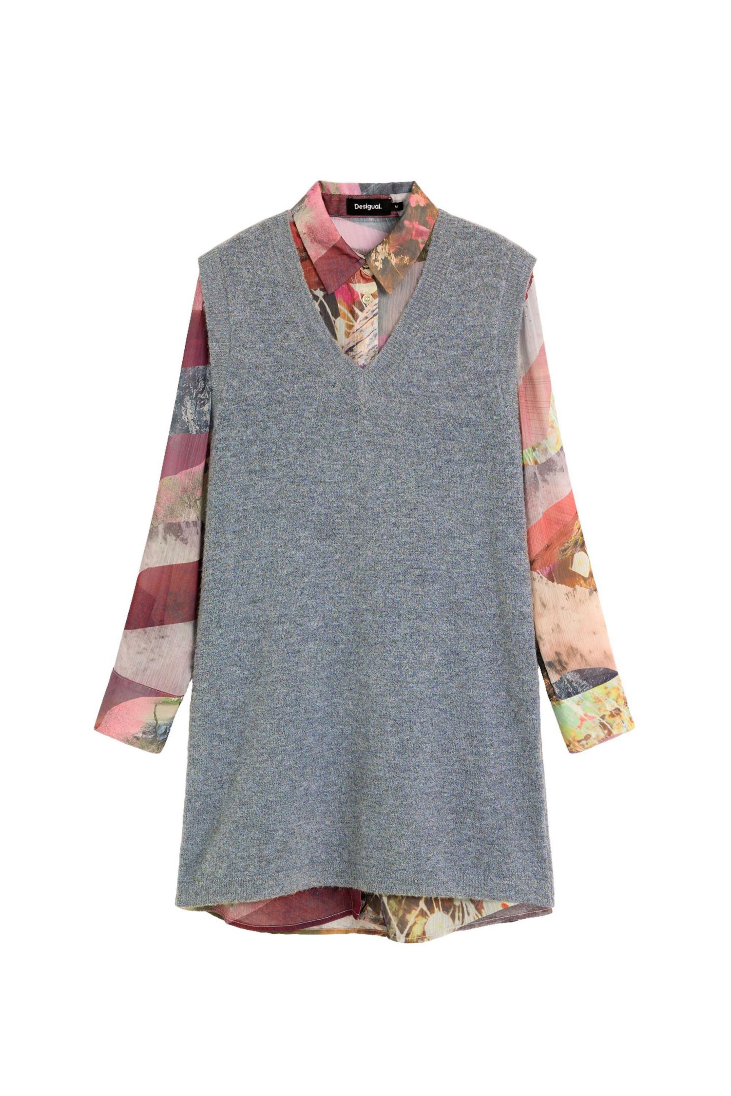 Women's Combined Shirt Dress