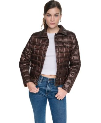 Women's Box Quilt Lightweight Jacket