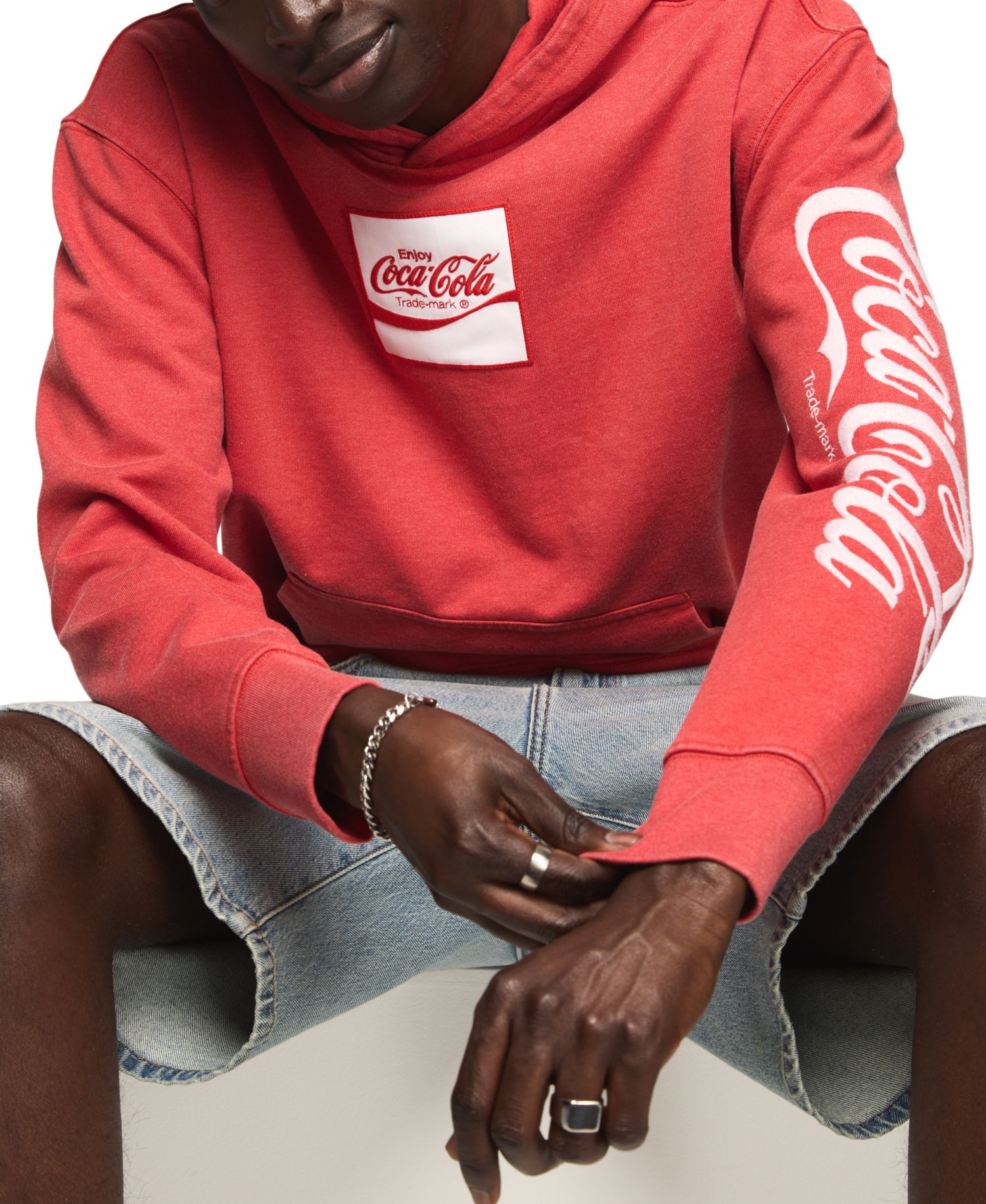 Men's Coke Logo Hoodie