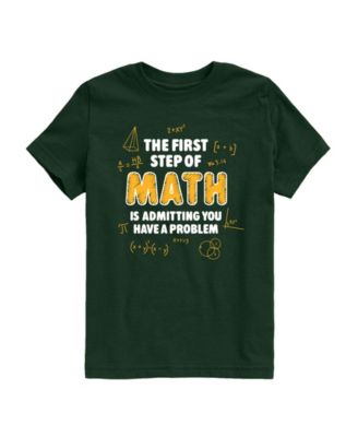 Boys' 8-20 The First Step Of Math Short-Sleeve Graphic T-Shirt