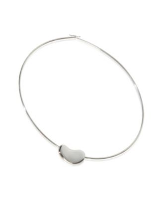 Sterling Silver  Vintage Paloma Picasso Bean Necklace