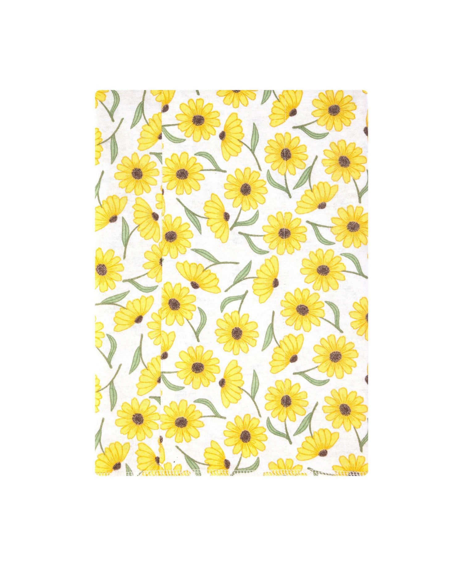 Girl Cotton Poly Flannel Burp Cloths 7-Pack