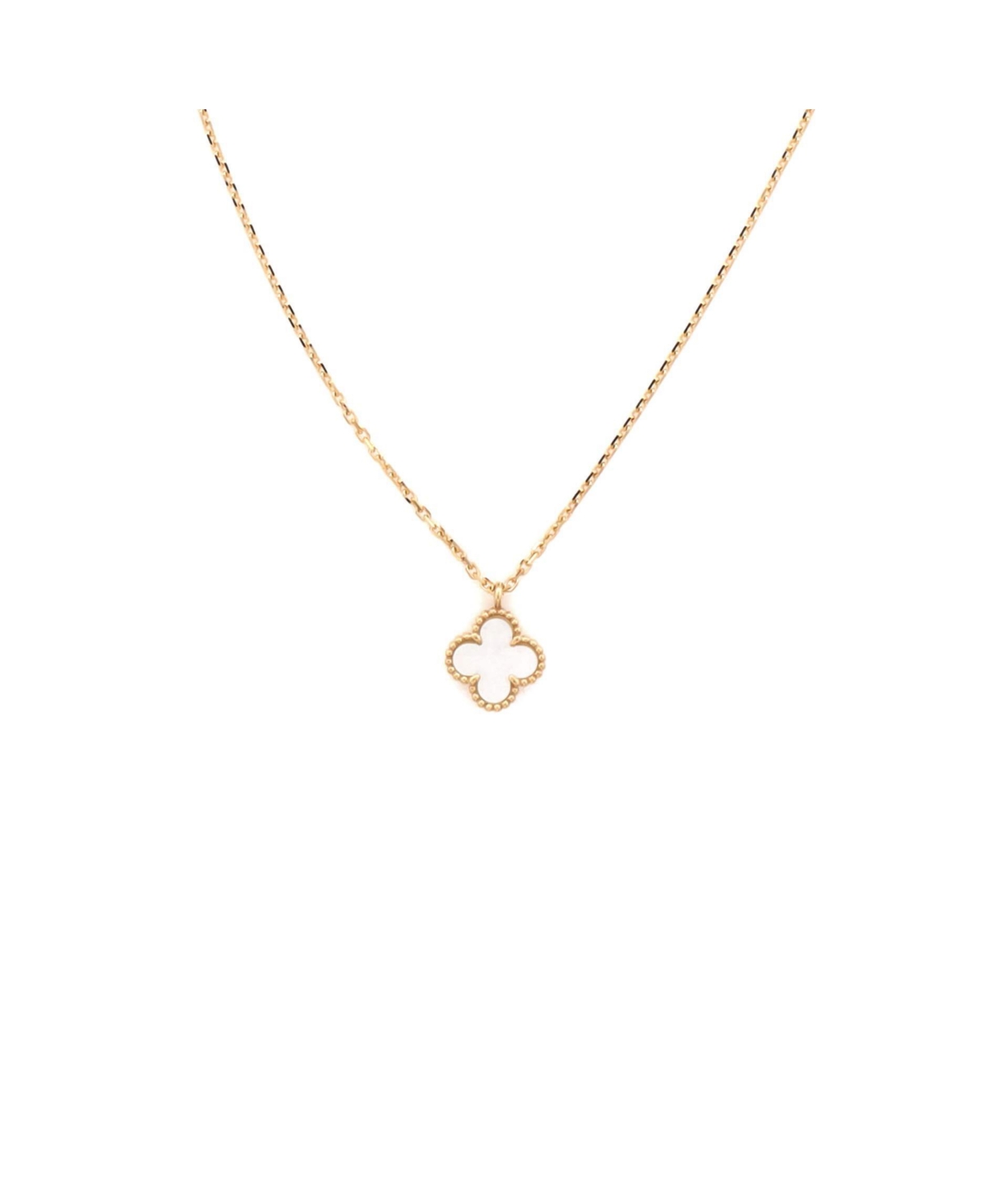 Pre-Owned Van Cleef & Arpels Sweet Alhambra Pendant Necklace - 18k yellow gold