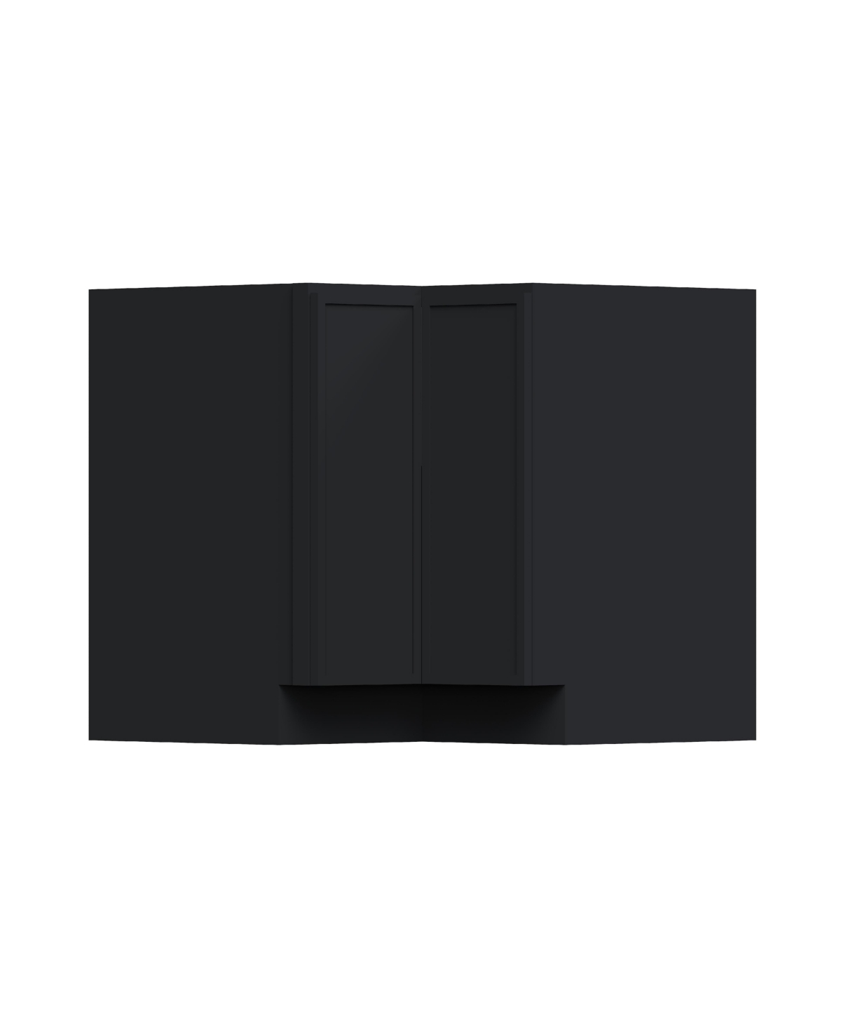 Boyel Living 36 Inch Lazy Susan Base Cabinet, Ready to Assemble Kitchen Cabinet with Solid Wood Frame, Soft-Close Slides and Hinges