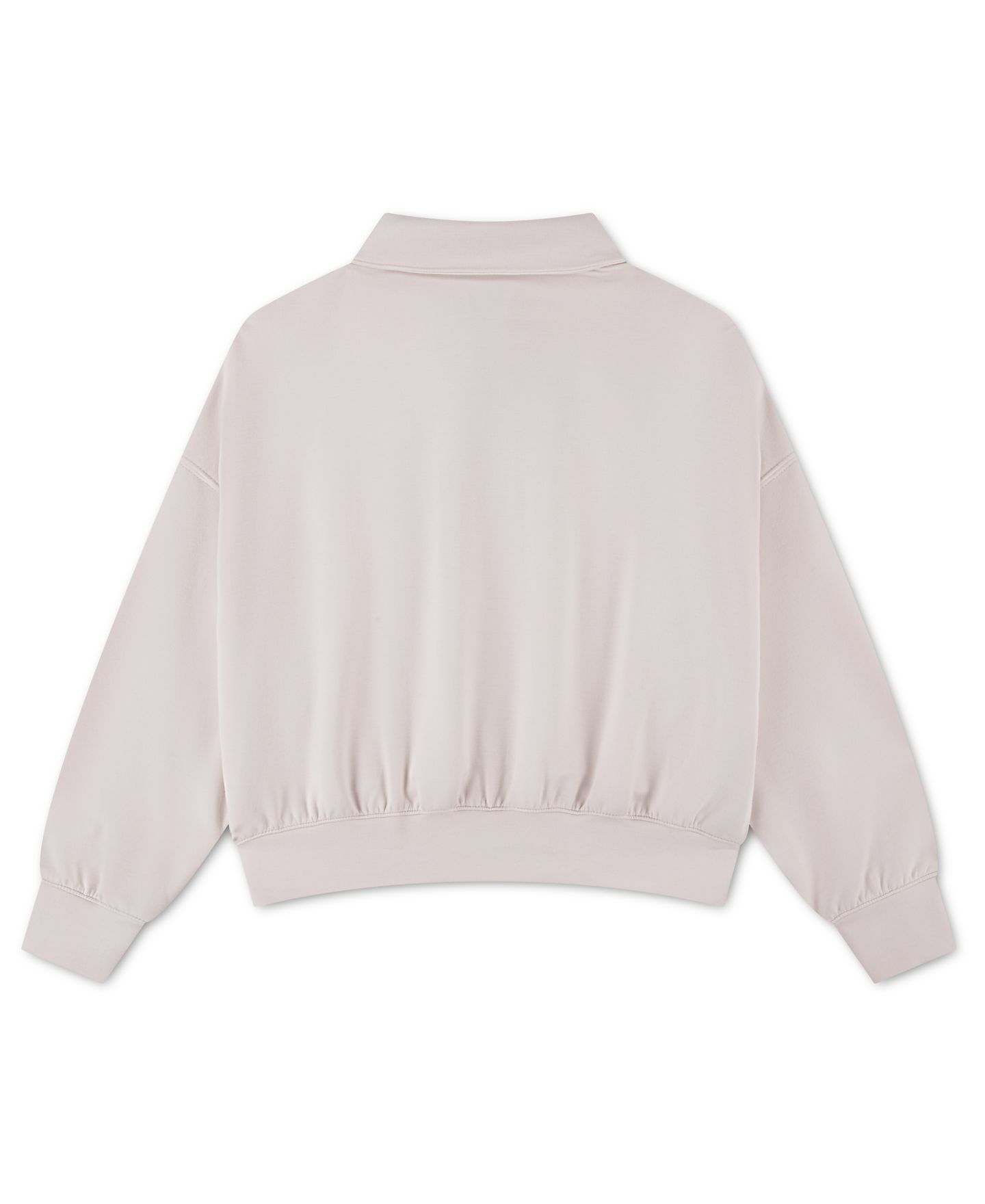 Толстовка Jordan Allstar Quarter-Zip Pullover Sweatshirt для девочек, цвет: Меловой — фото 2