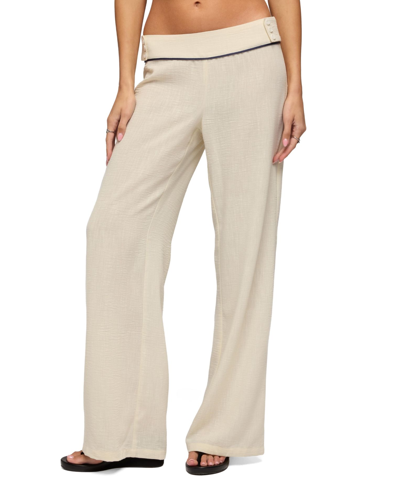 Women's Dorine Contrast Woven Pants