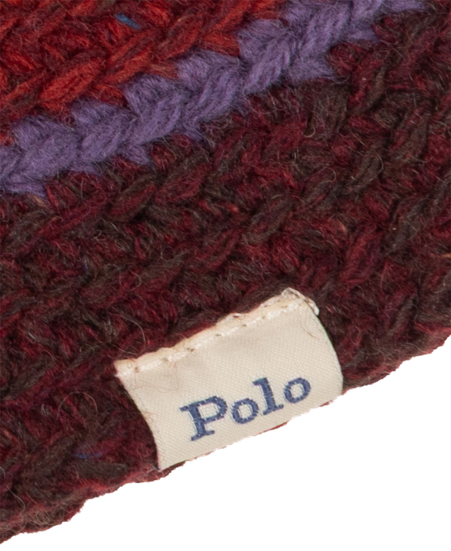 Men's Crochet Stripe Bucket Hat