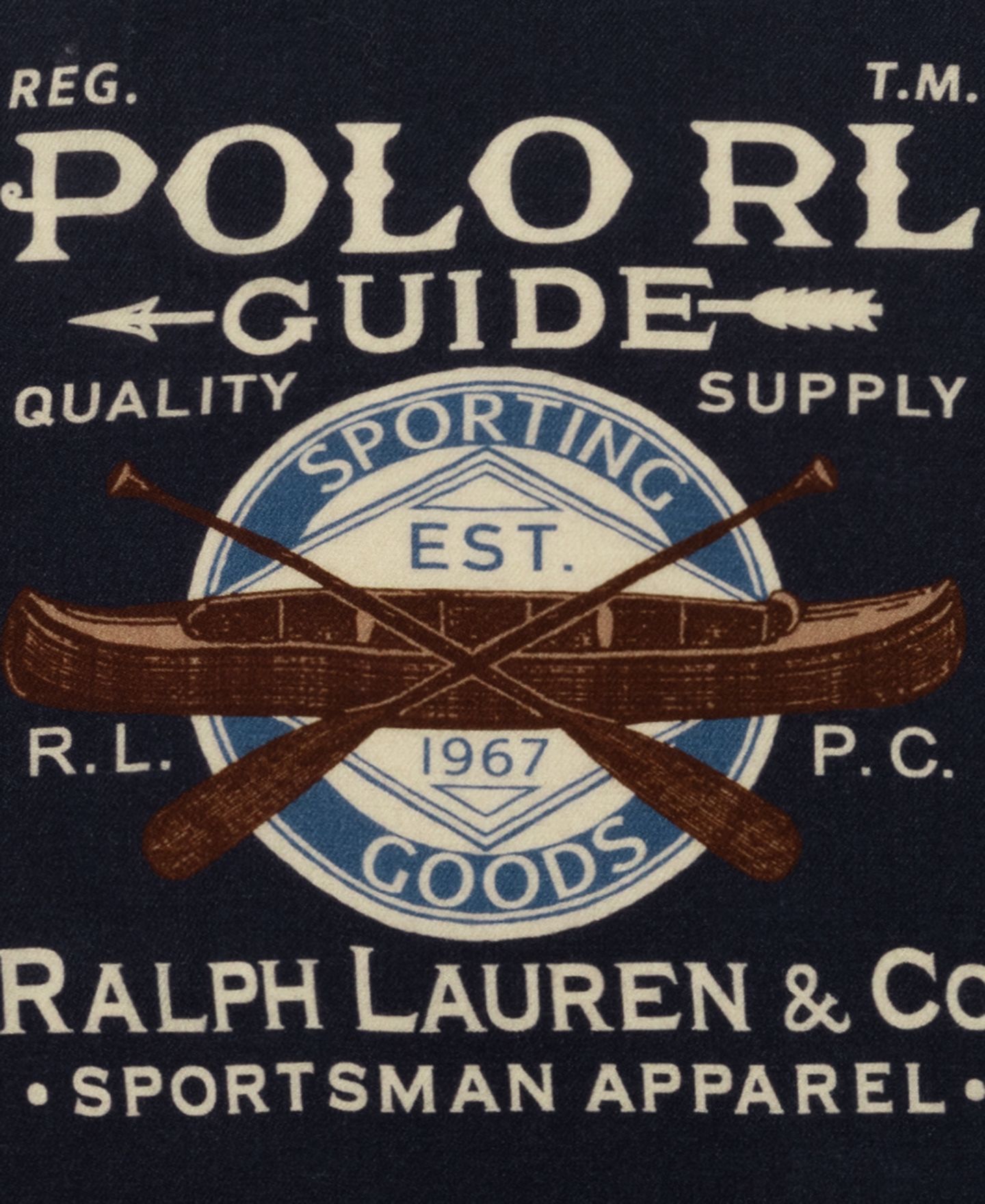Мужские перчатки Polo Ralph Lauren Wool Blend Sportsman Bandana, цвет: Тёмно-синий разноцветный — фото 3