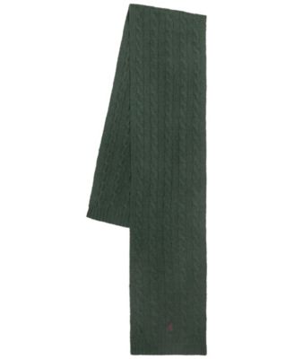 Men's Cashmere Blend Cable Scarf