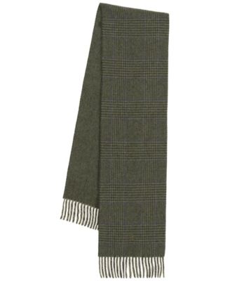 Men's Wool Blend Double Face Scarf