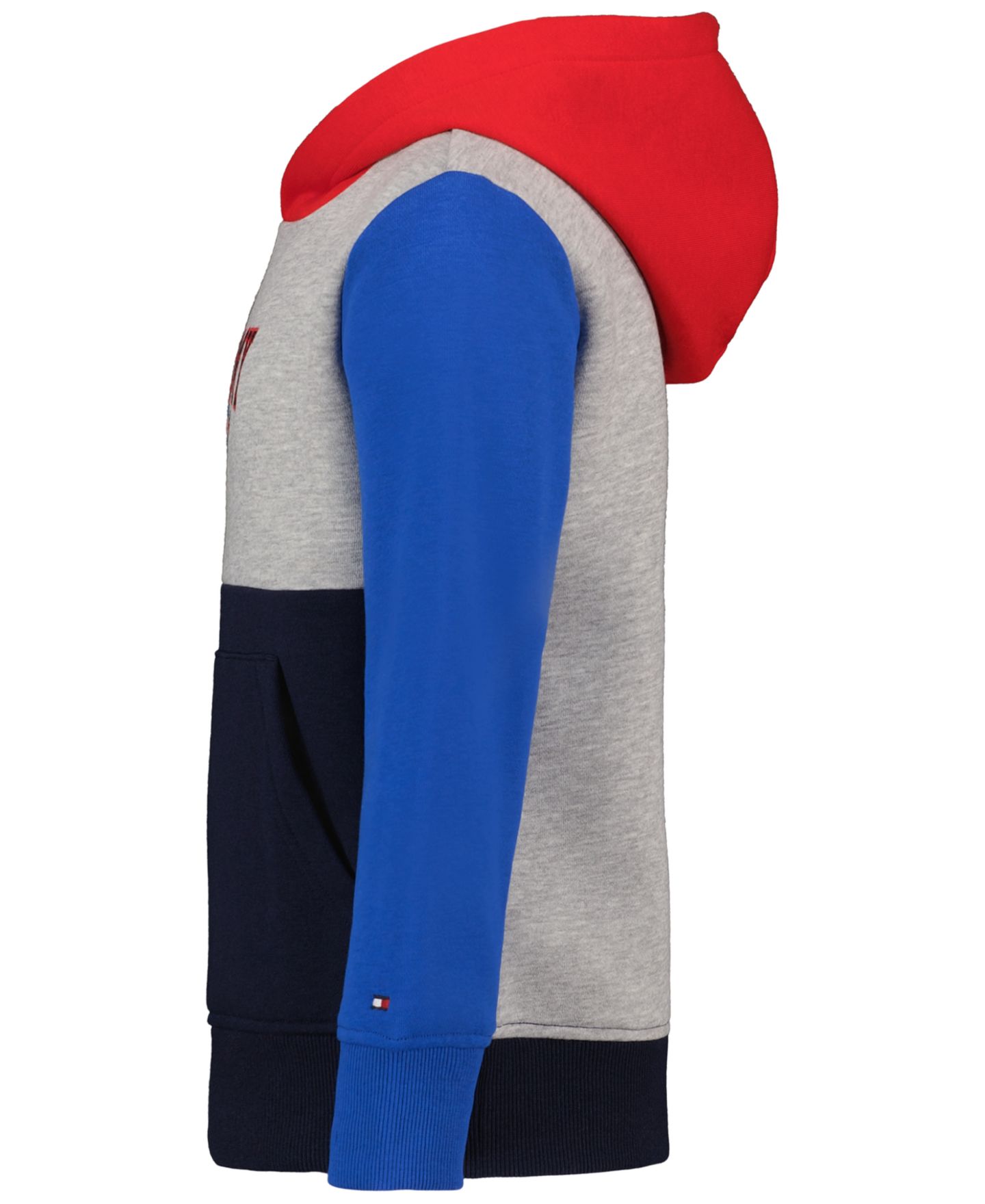 Худи Tommy Hilfiger Mascot Block Long-Sleeve для мальчиков, цвет: Красный — фото 5