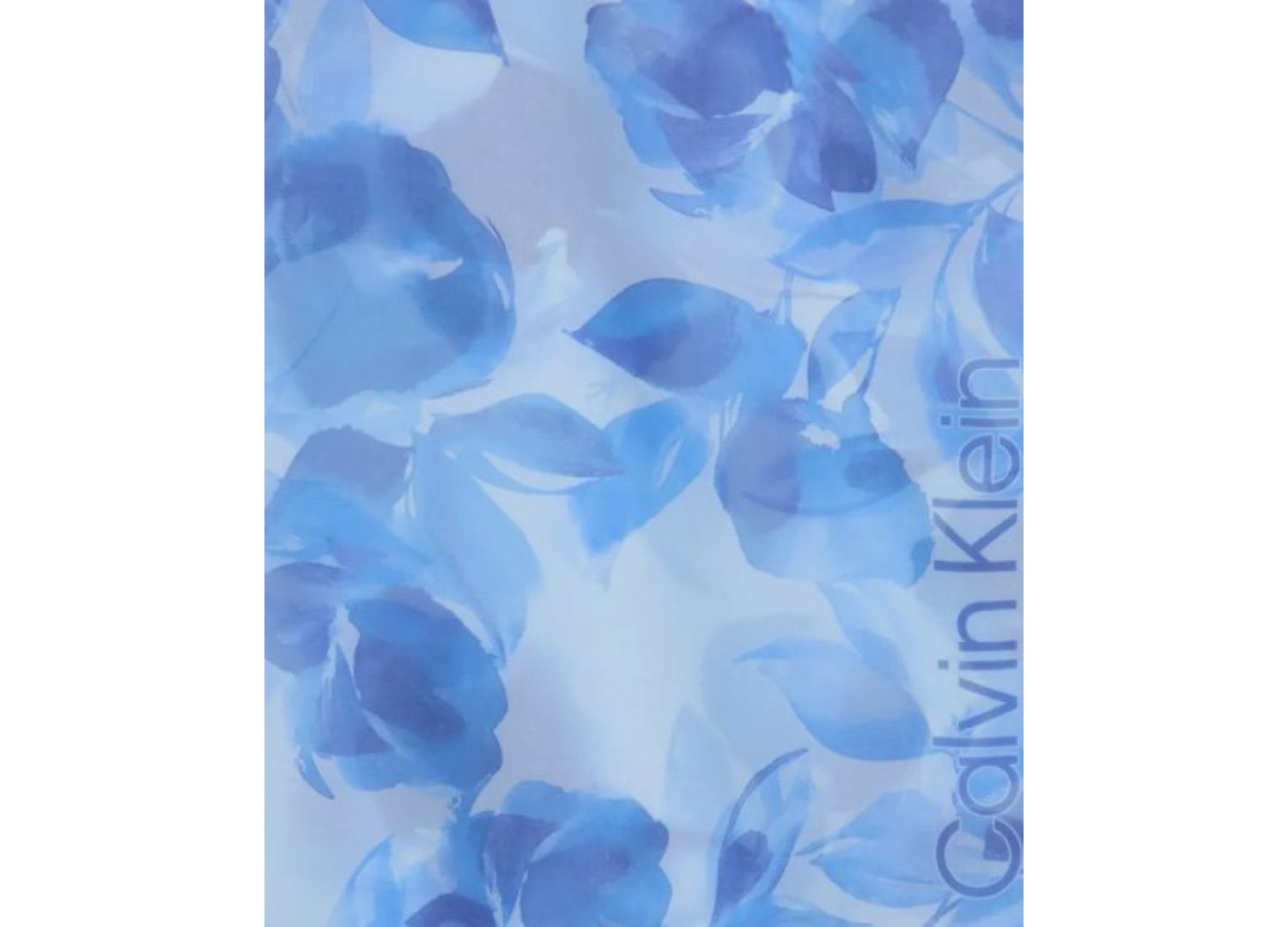 Women's Faded Floral Chiffon Scarf