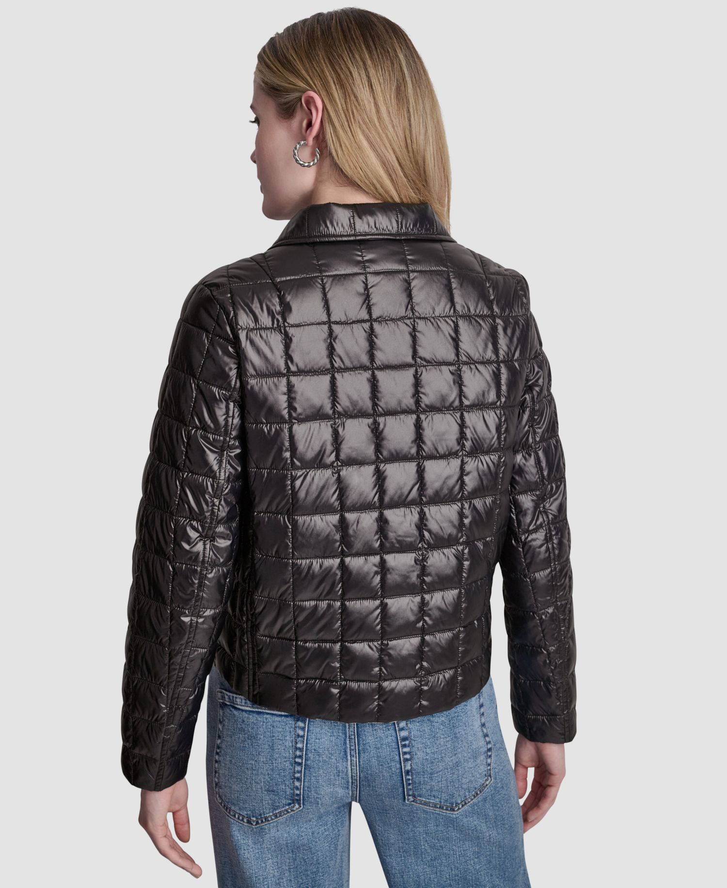 Women's Box Quilt Lightweight Jacket