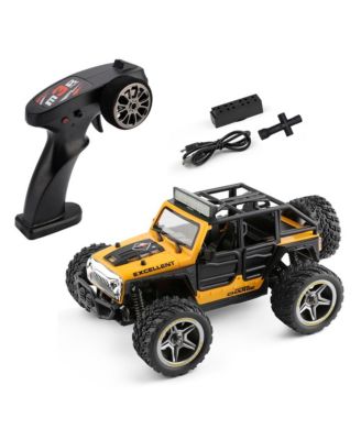 Bruce and  Shark 1/22 Scale RC Crawler - 2WD Brushed Motor with 13.7mph Top Speed and 2.4GHz