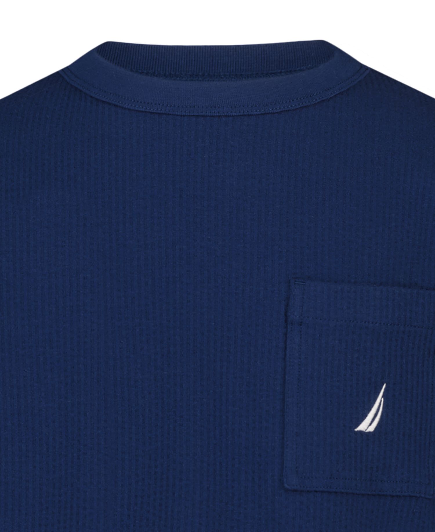 Boys 8-20 Solid Seersucker Knit Tee