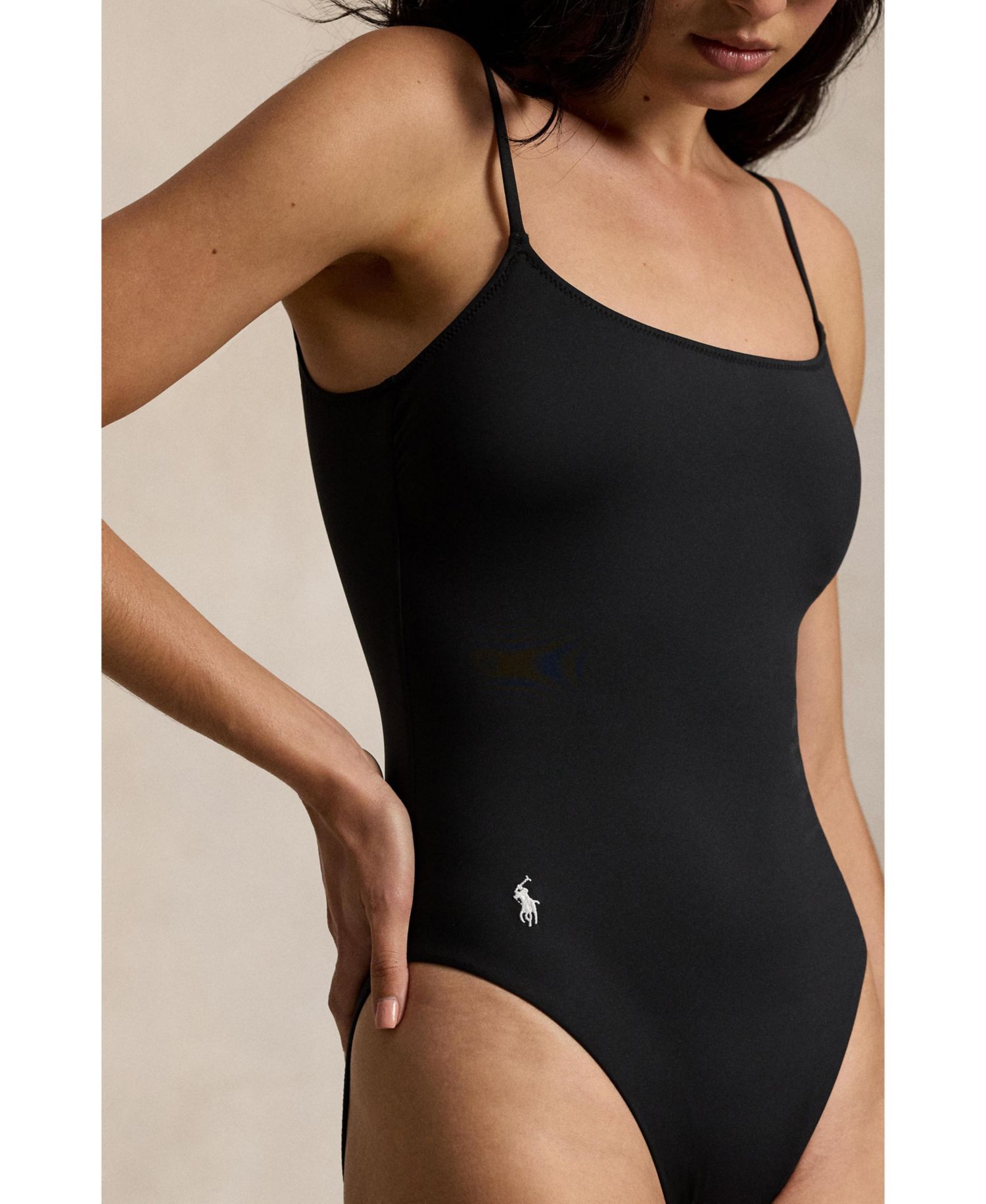 Women's Spaghetti Strap One-Piece Swimsuit