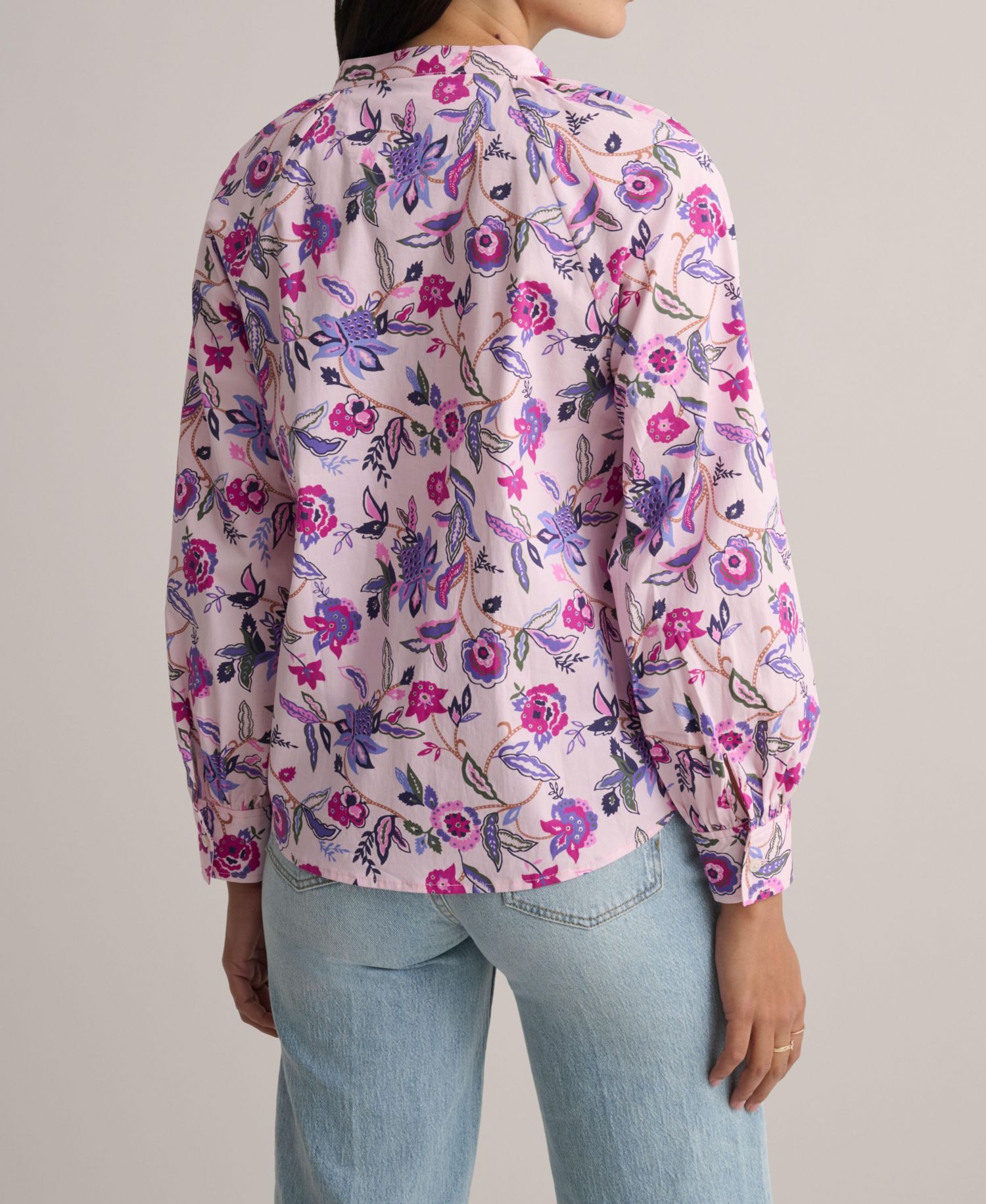 Women's Stretch Cotton Paisley Elaine Shirt