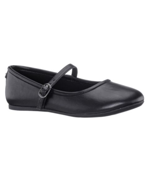 Балетки Nina Nicola Patent Ballet Flats для девочек, цвет: Чёрный