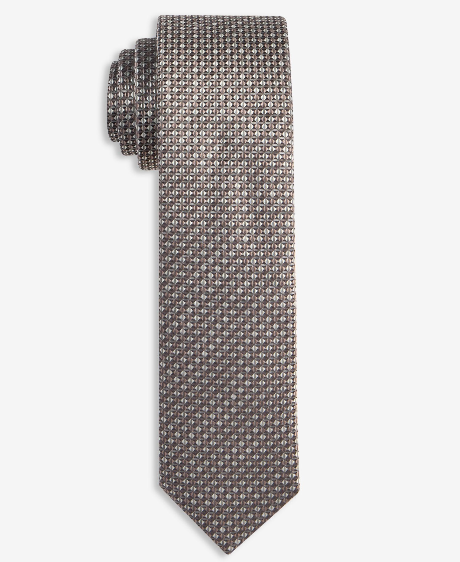 BOSS by Men's Neat Silk Skinny Tie