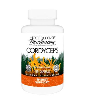 Host Defense Cordyceps Capsules - Immune Energy Support Supplement - Kidney Health Supplement with Cordyceps - Fitness Support Supplement to Aid Oxy 47$
