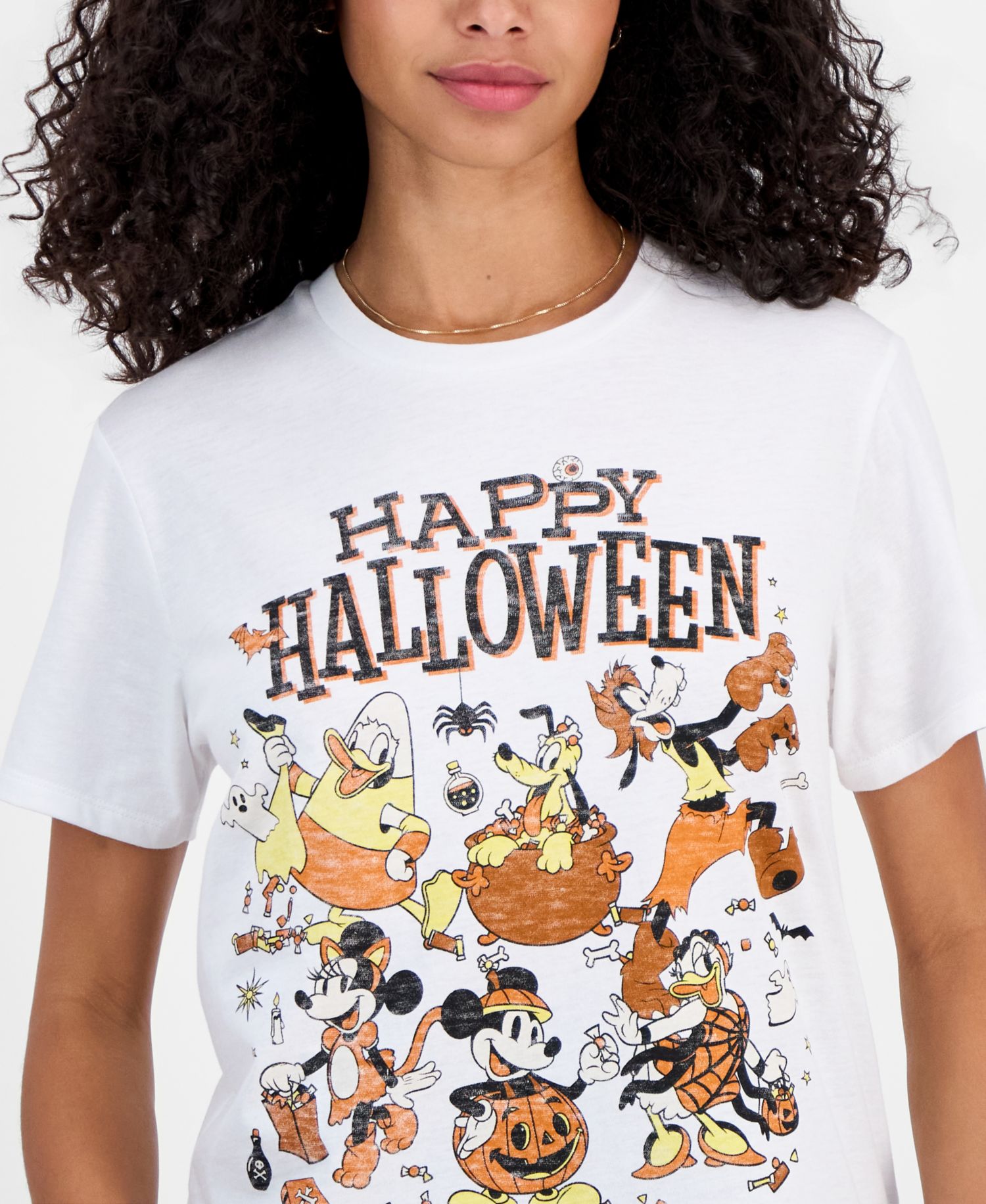 Juniors' Halloween Crewneck Tee