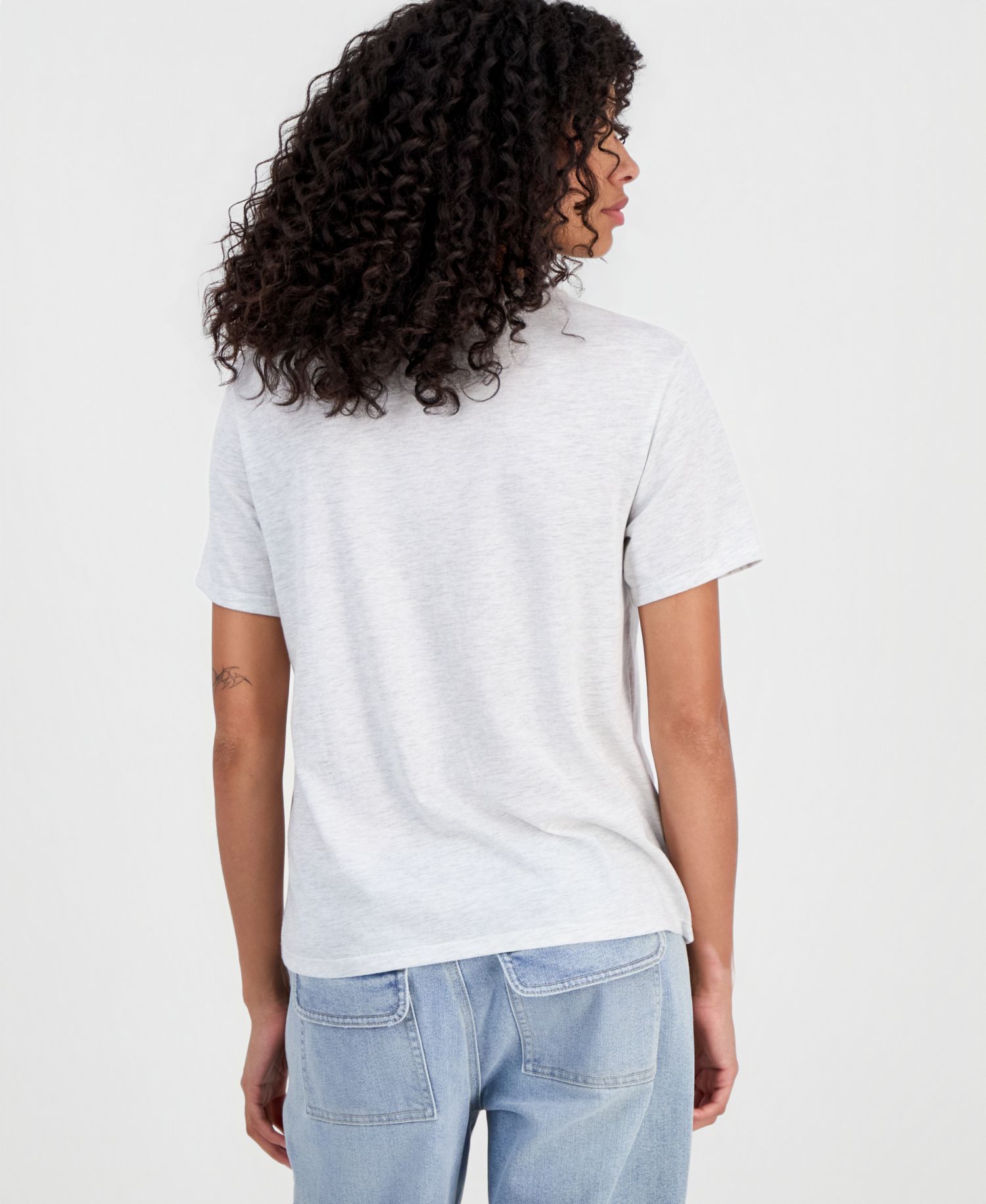 Juniors' Snoopy Thanksgiving Crewneck Tee
