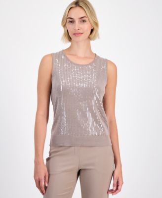 Women's Sequin Tank Top
