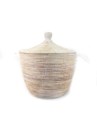 Dou Lid Storage Monochrome Low Storage Basket