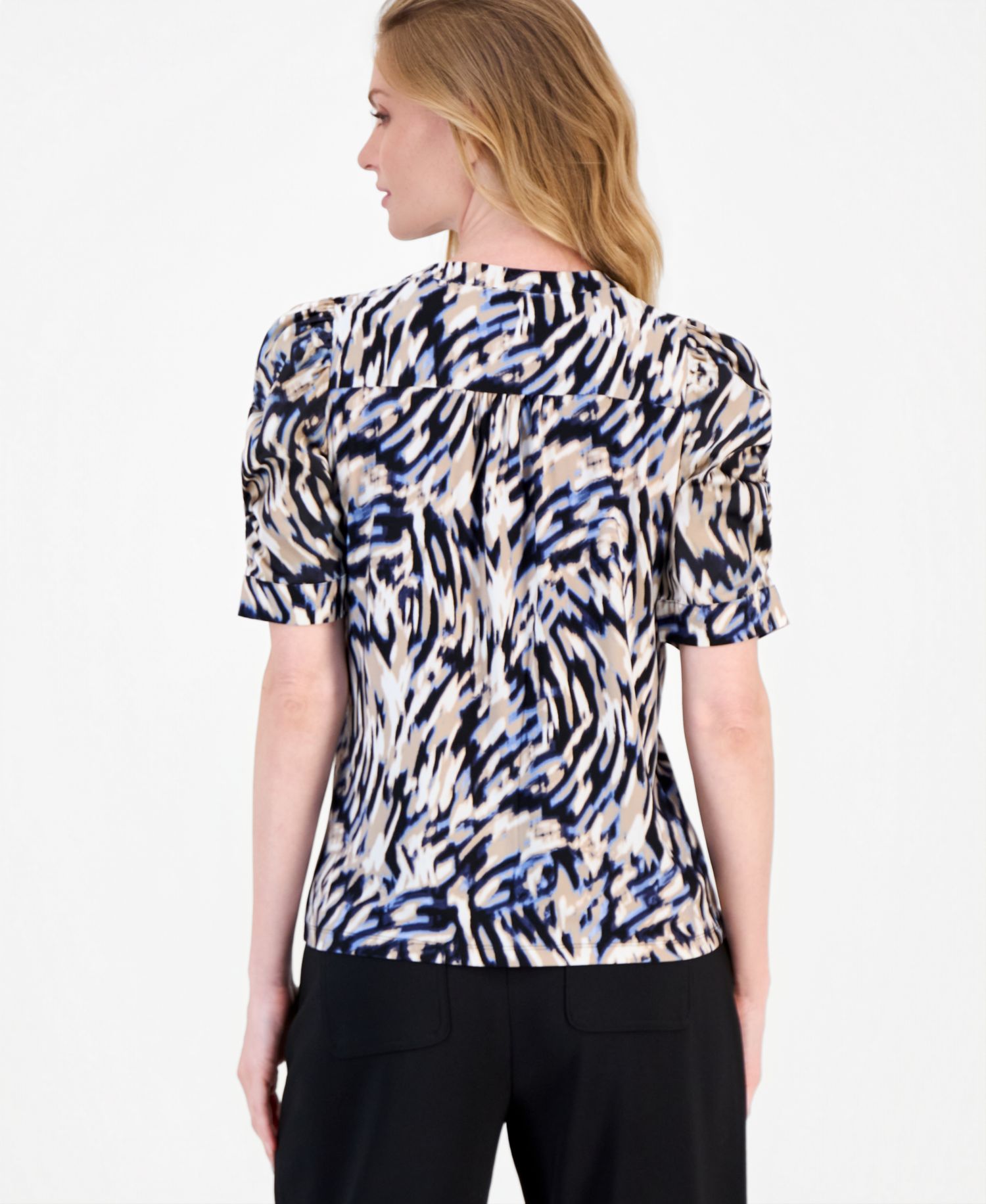 Women's Puff-Sleeve Blouse