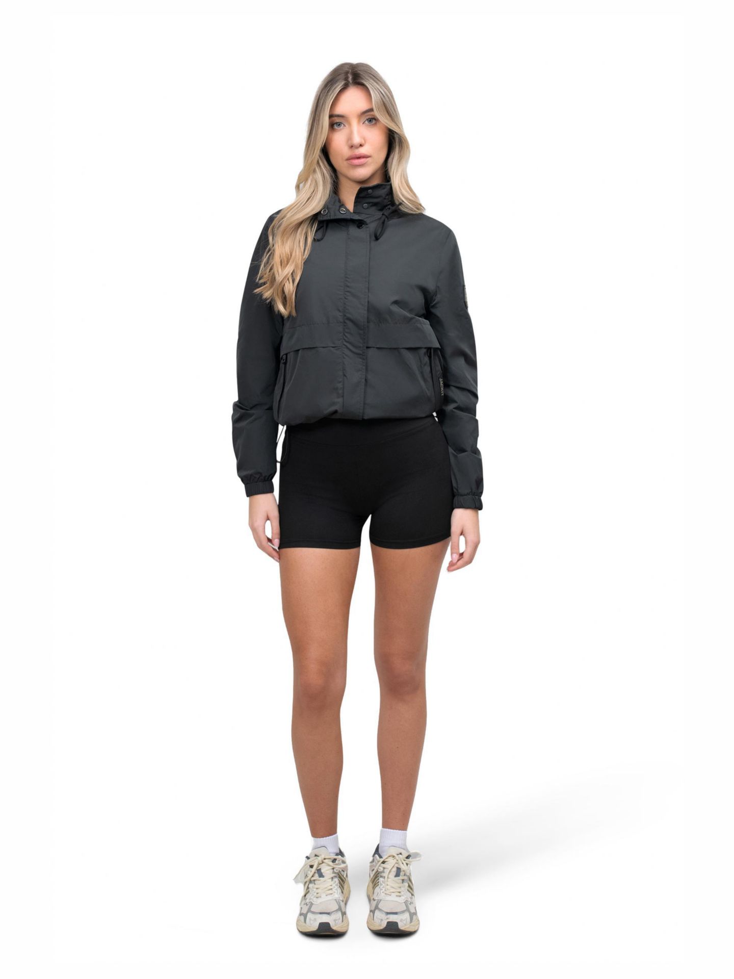 Женская куртка JACK1T Atlas Lightweight Windbreaker, цвет: Чёрный — фото 2