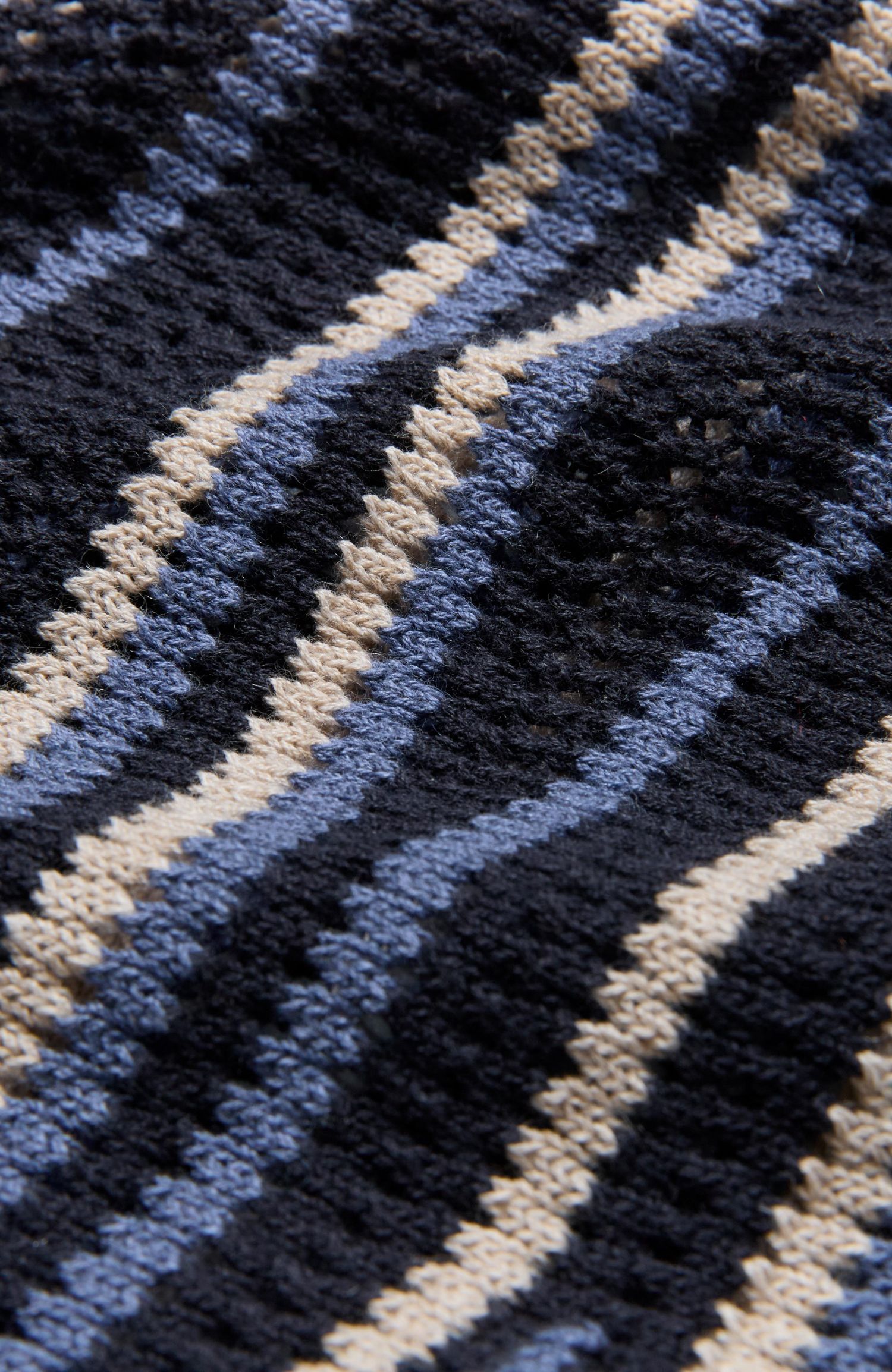 Women's Landscape Stripe Knitted Top