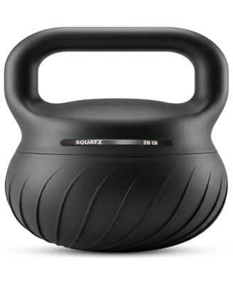 20 lb Soft Kettlebell for Home Gym, Floor-Safe Training Weight with Wide Non-Slip Handle for Workouts