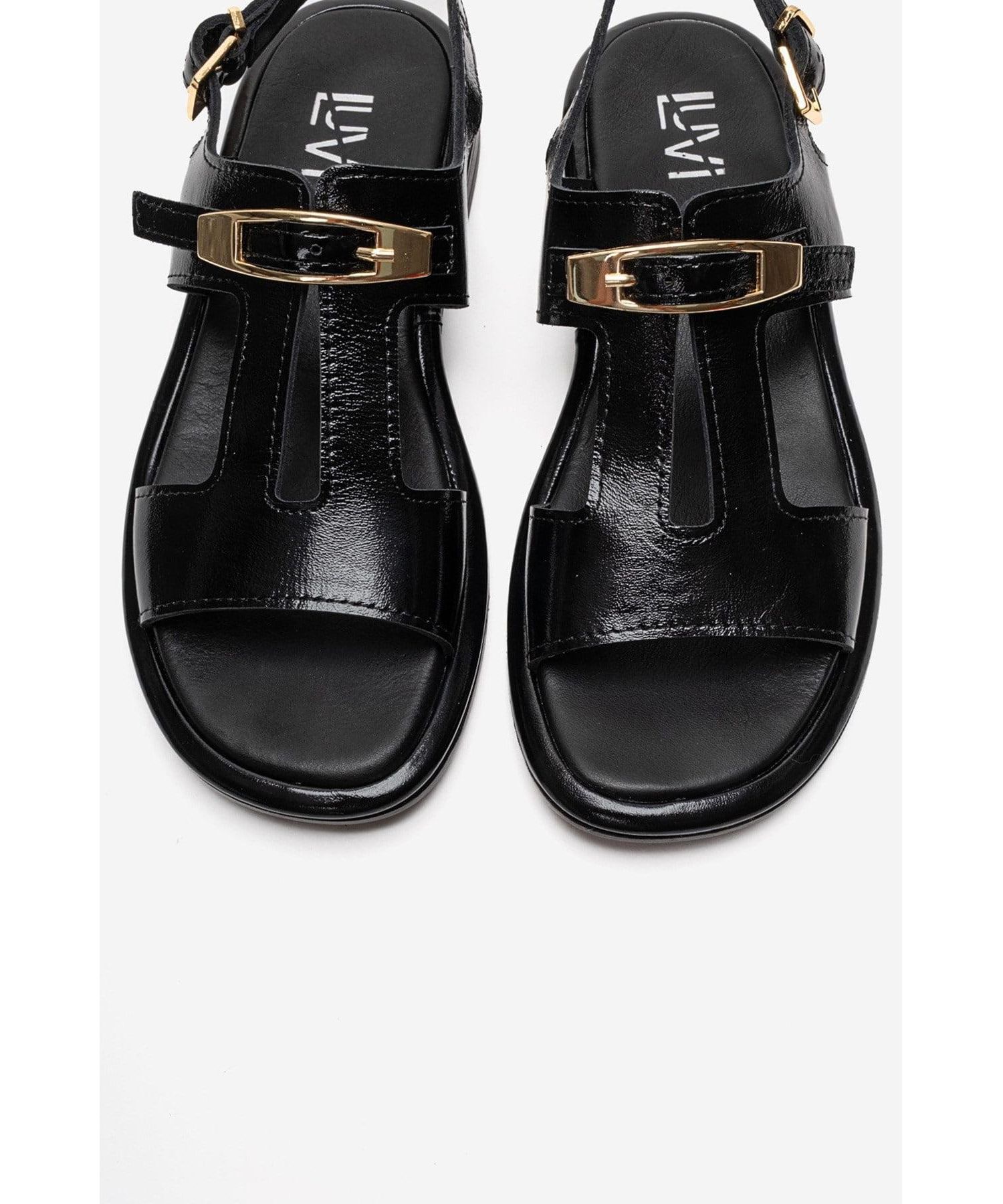 Women's Auren Leather Buckle Sandal