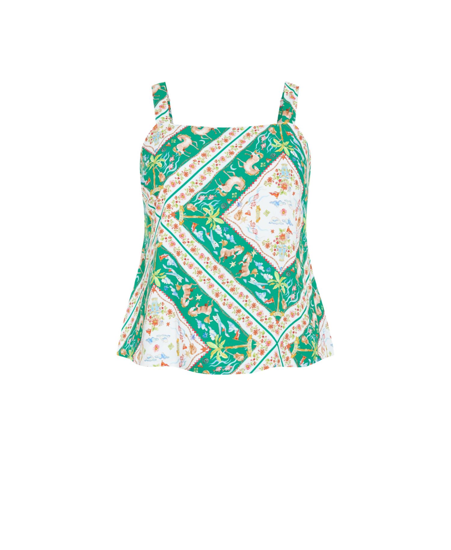 Women's Plus Size Jayla Prairie Print Top