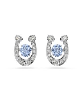 Rhodium-Plated Symbolica Stud Earrings