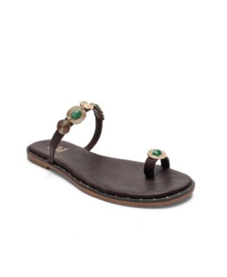 Women's Martinez Leather Thong Sandal