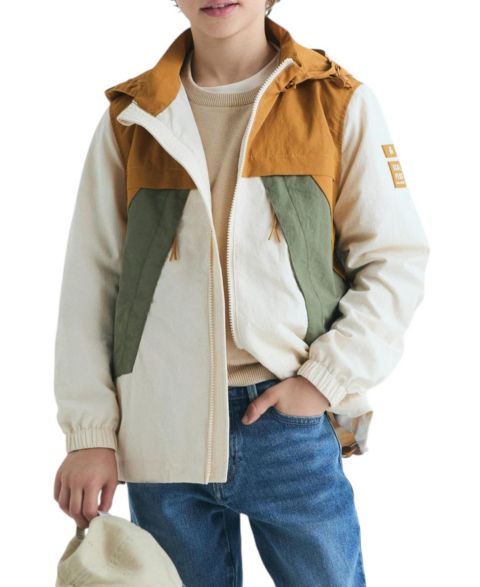 Женские куртки Scalpers Women's Color Block Technical Coat with Hood
