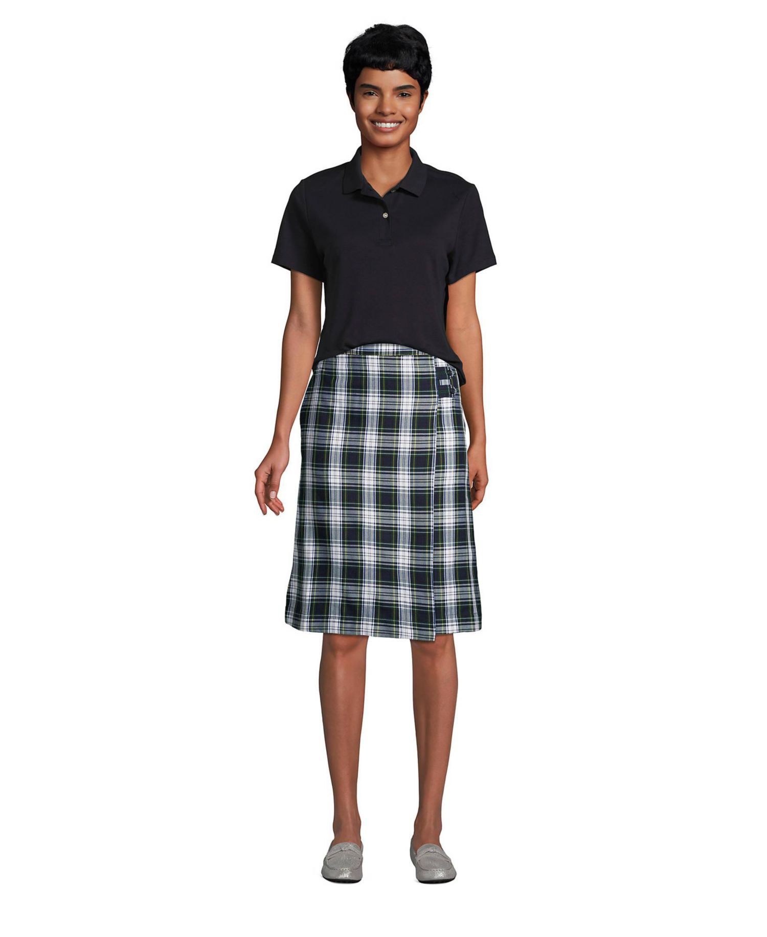 Women's Short Sleeve Feminine Fit Interlock Polo Shirt