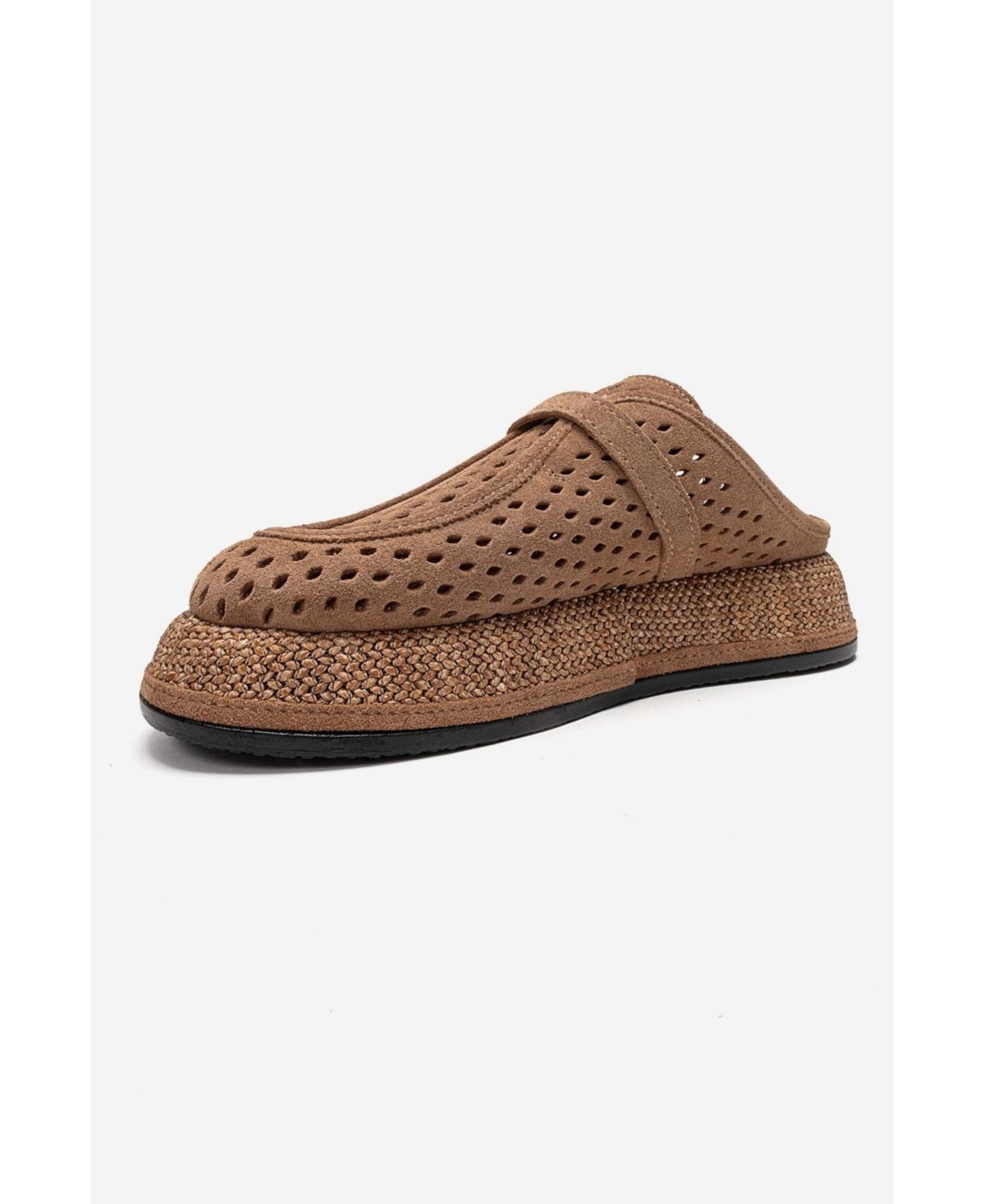 Женские сабо Forever & Always Shoes Vone Leather Mule, цвет: Коньячный замшевый — фото 7