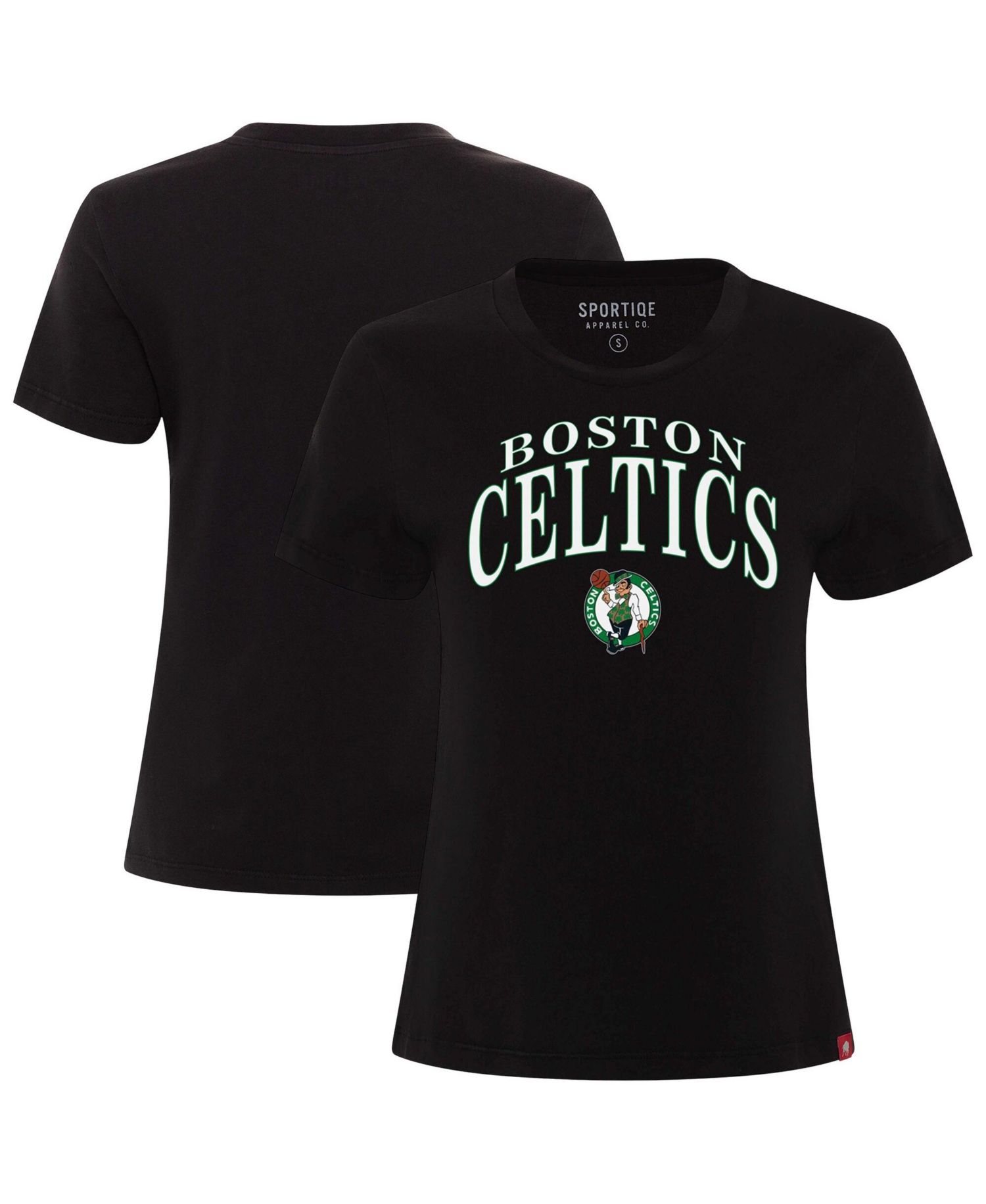 Women's Black Boston Celtics Arcadia Boxy T-Shirt