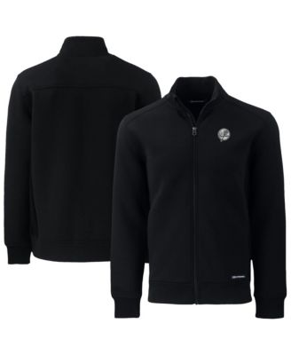 Men's Black New York Yankees Roam Eco Tri-Blend Full-Zip Jacket