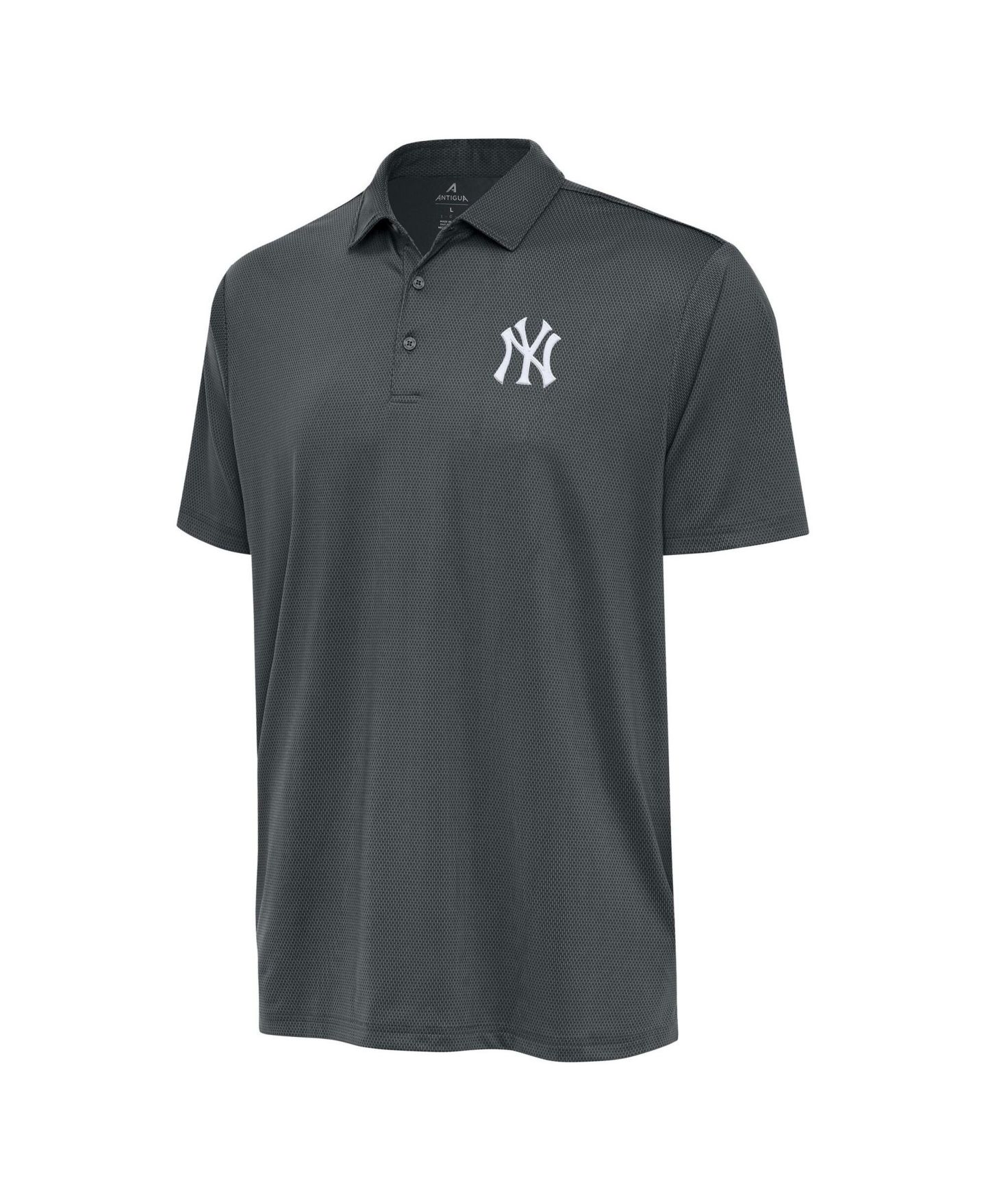 Мужское поло Antigua Pewter New York Yankees Eclipse Polo — фото 3