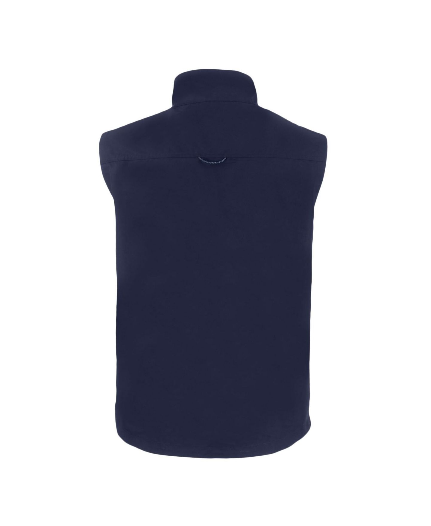 Мужской жилет Cutter & Buck Navy Los Angeles Dodgers Big & Tall Charter Eco Full-Zip Vest — фото 3