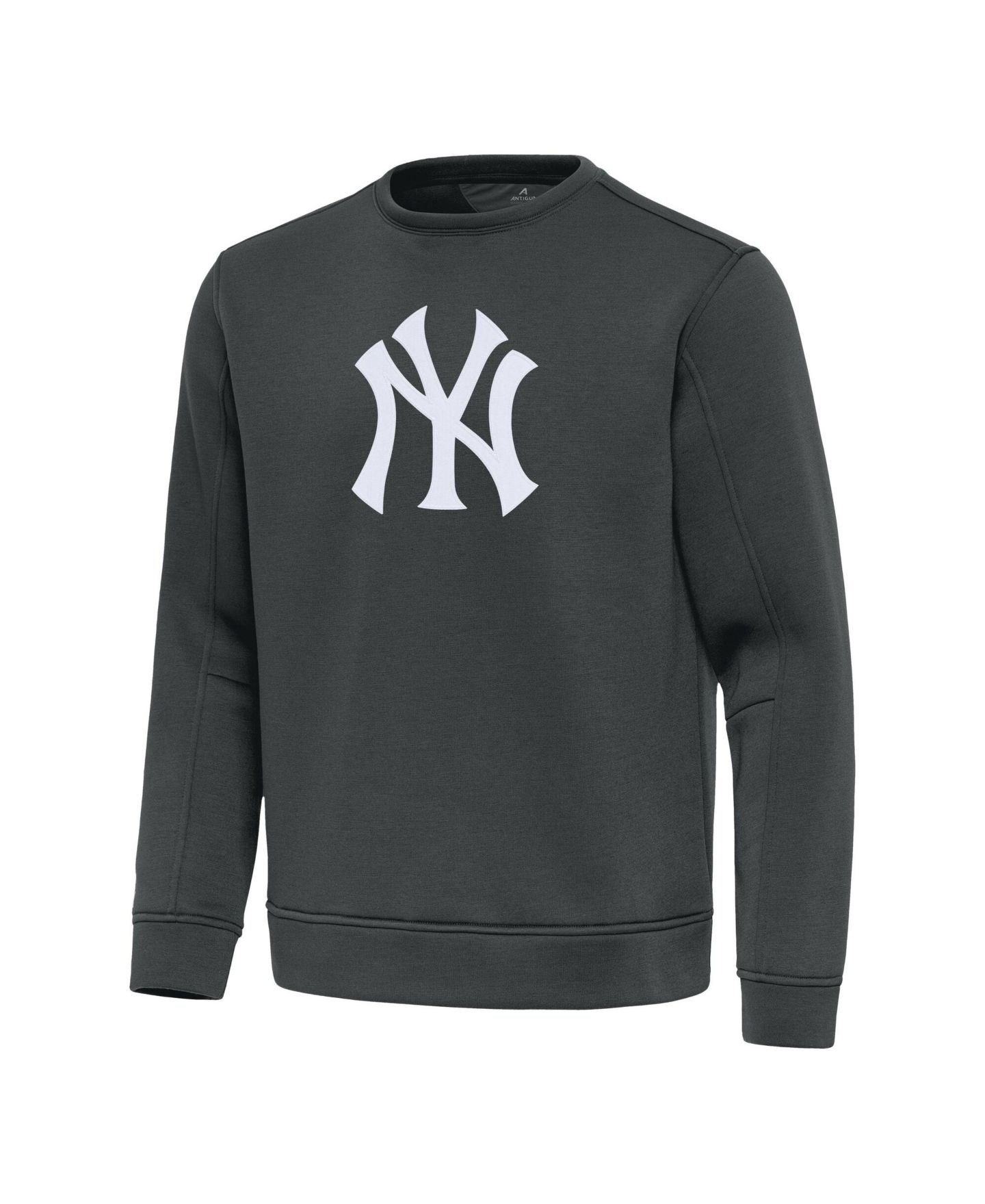 Мужская толстовка Antigua Pewter New York Yankees Relevant Lightweight Pullover — фото 2