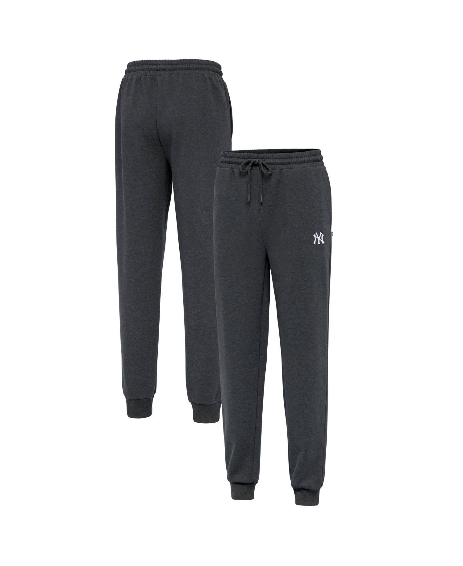 Men's Heather Charcoal New York Yankees Idol Jogger Pants