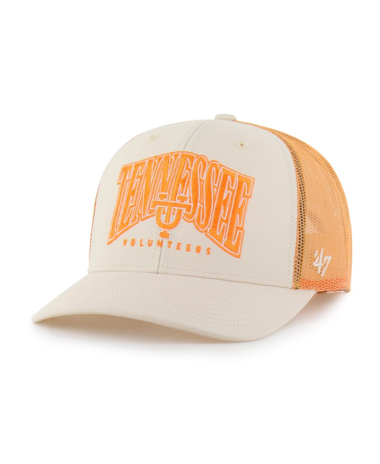 Men's Natural Tennessee Volunteers Drawbridge Trucker Adjustable Hat