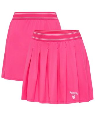 Women's Pink New York Yankees Spring Training Retro Skort
